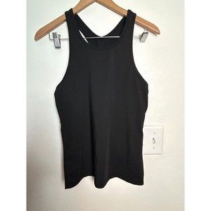 Zyia Active Tank Top Womens M Black Strappy Racerback Yoga Running Gym